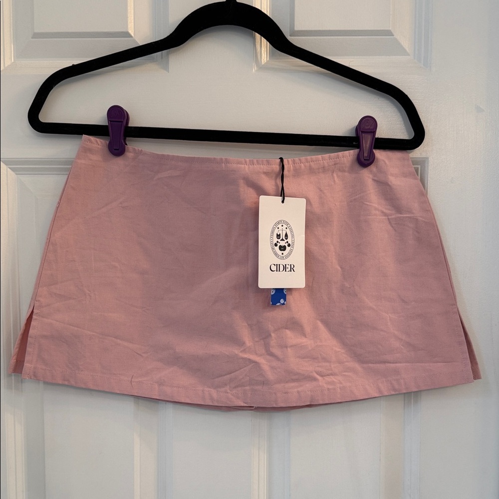 Cider Blush Mini Skirt